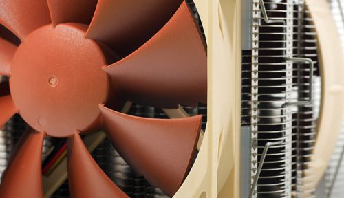 What are the advantages of axial flow cooling fans?